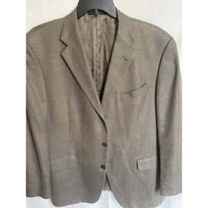 Joseph‎ Abboud Mens Blazer Sport Coat 3 Button Casual Jacket Size 44R Wool Suit